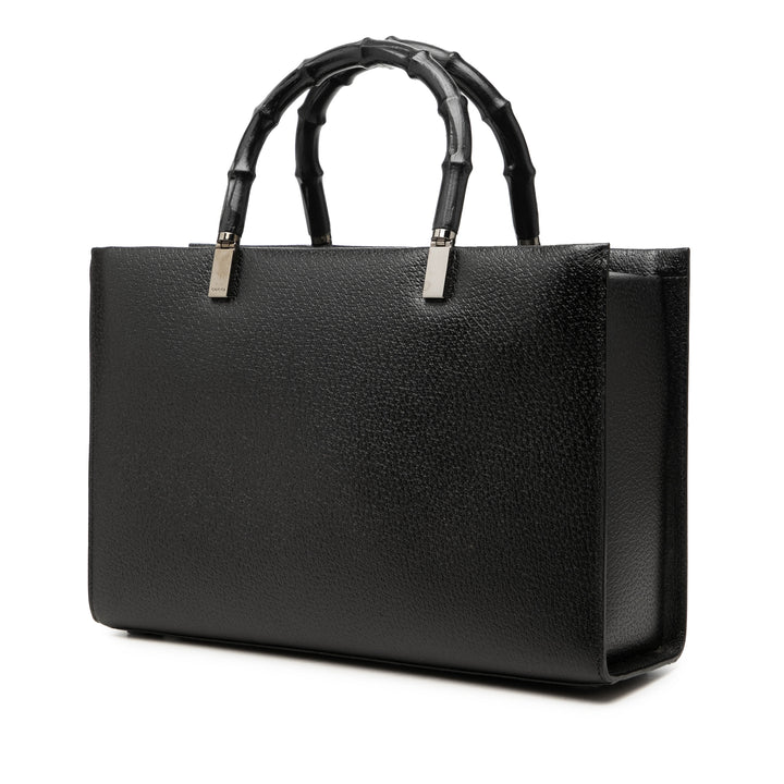 Cinghiale Bamboo Cabas Noir