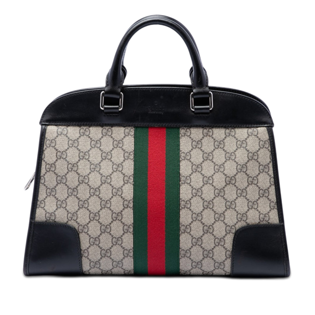 Gucci GG Supreme Web Dome sac à anse supérieure
