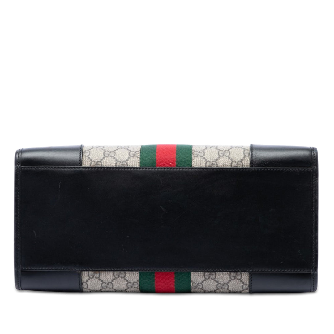 Gucci GG Supreme Web Dome sac à anse supérieure