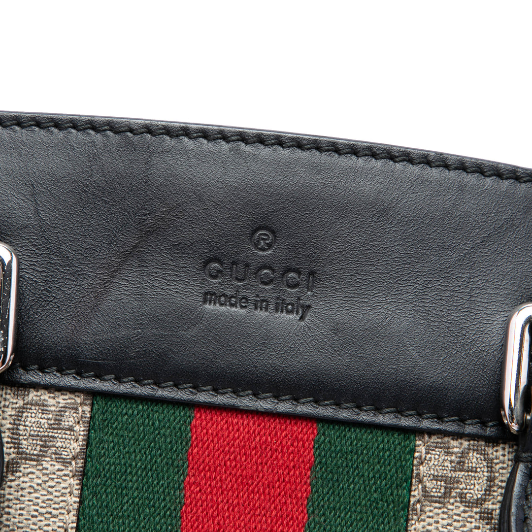 Gucci GG Supreme Web Dome sac à anse supérieure