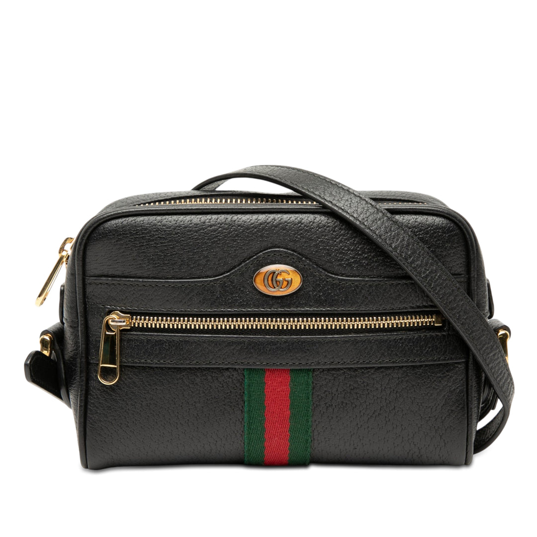 Gucci Mini Cuir de veau Web Ophidia Sac porté croisé