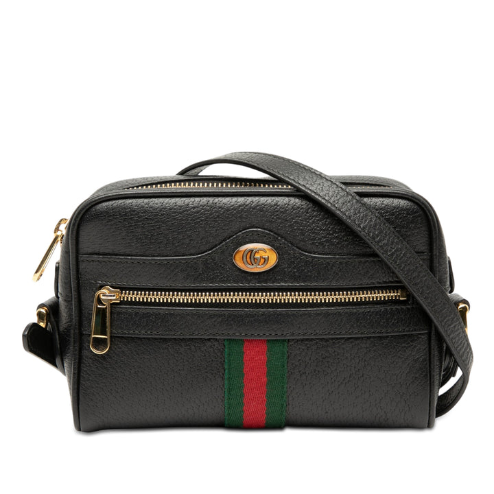 Gucci Mini Cuir de veau Web Ophidia Sac porté croisé