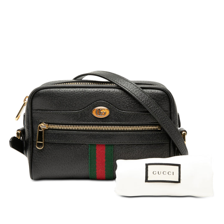 Gucci Mini Cuir de veau Web Ophidia Sac porté croisé