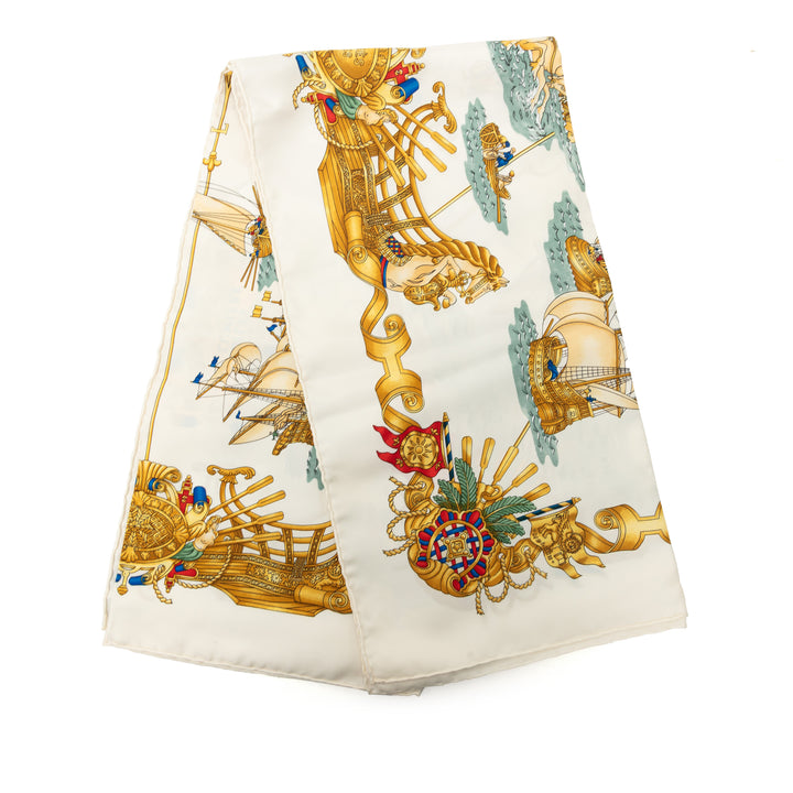 Voiles de Lumiere Foulard 90 Blanc