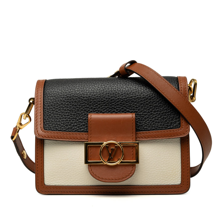 Dauphine Mini taurillon Noir