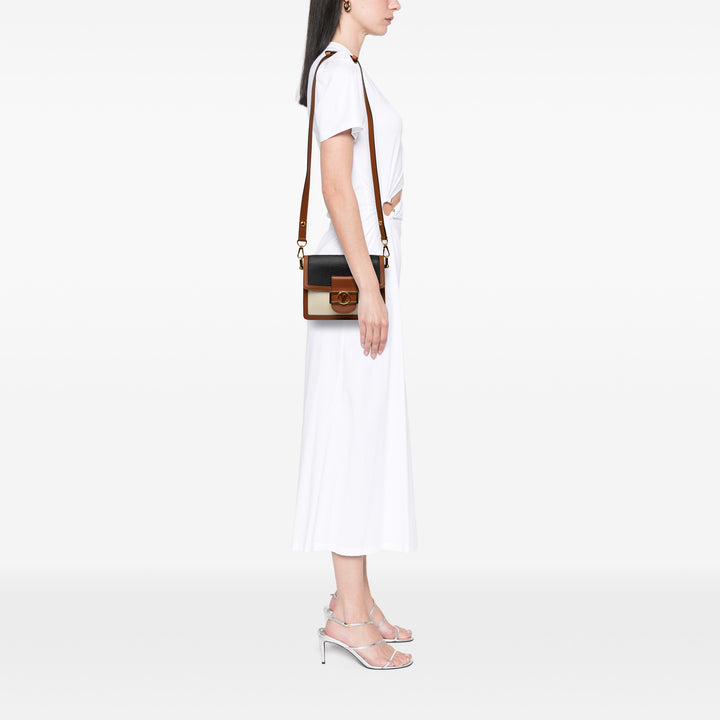 Dauphine Mini taurillon Noir