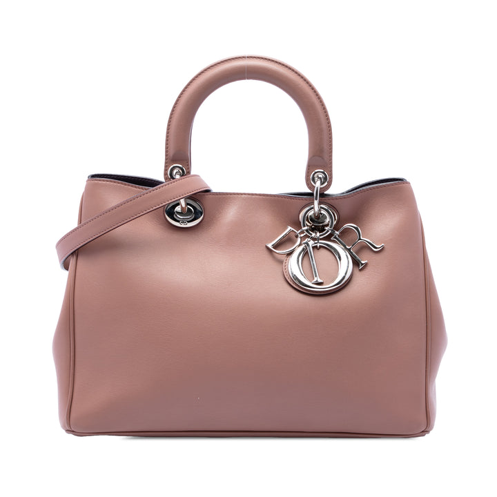 Dior Sac à main Diorissimo Moyen Rose – vue principale – GABY PARIS