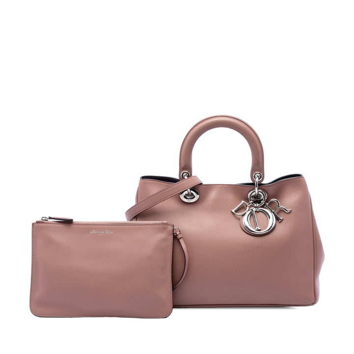 Dior Sac à main Diorissimo Moyen Rose – vue 7 – GABY PARIS