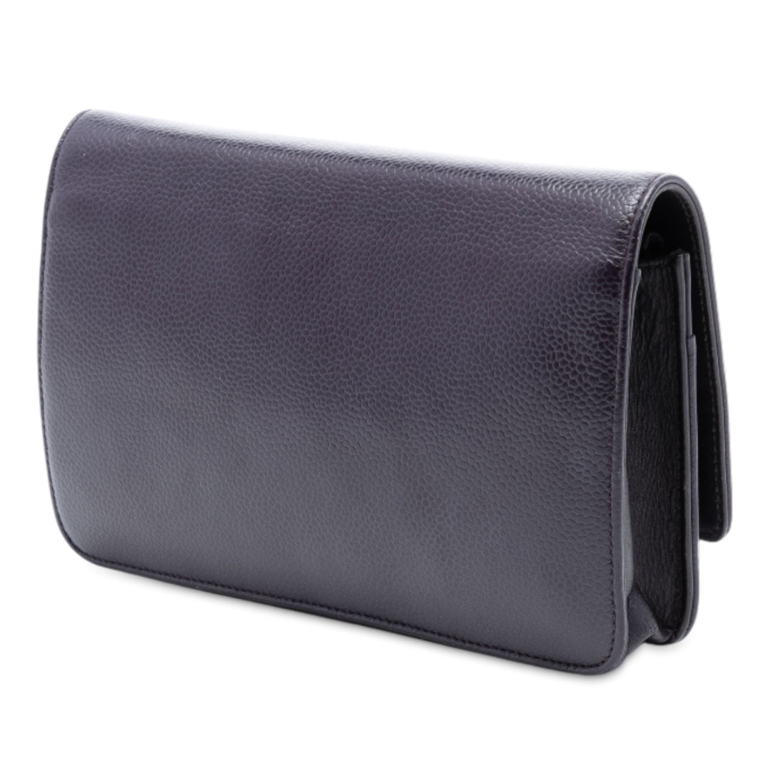 Chanel CC Caviar Wallet on Chain – GABY PARIS Authentique