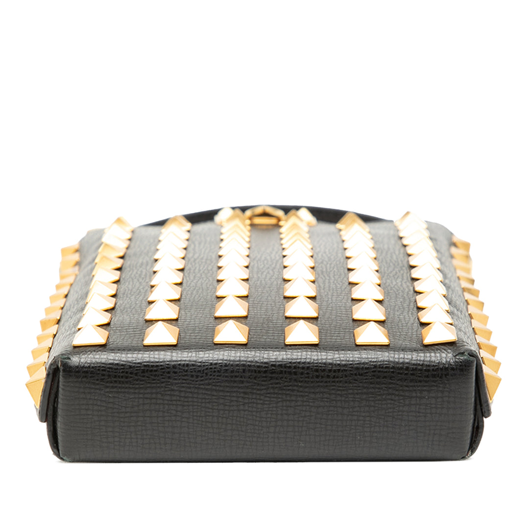 Valentino Cuir Rockstud Alcove Smartphone Étui