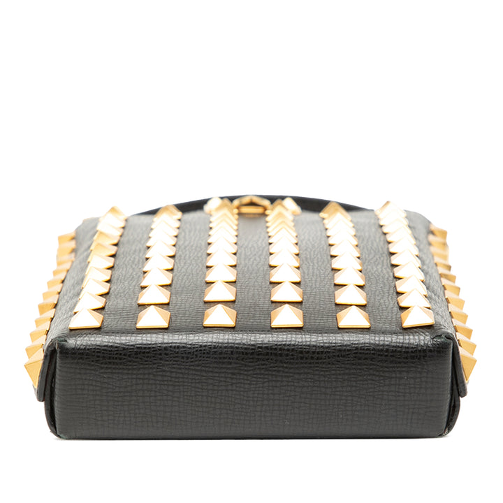 Valentino Cuir Rockstud Alcove Smartphone Étui