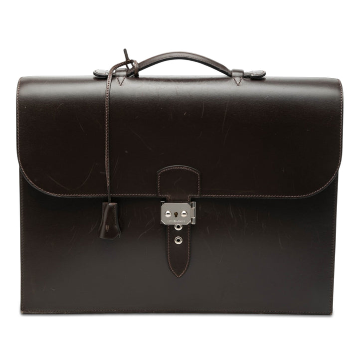 Hermès Box Veau Sac A Depeches 38