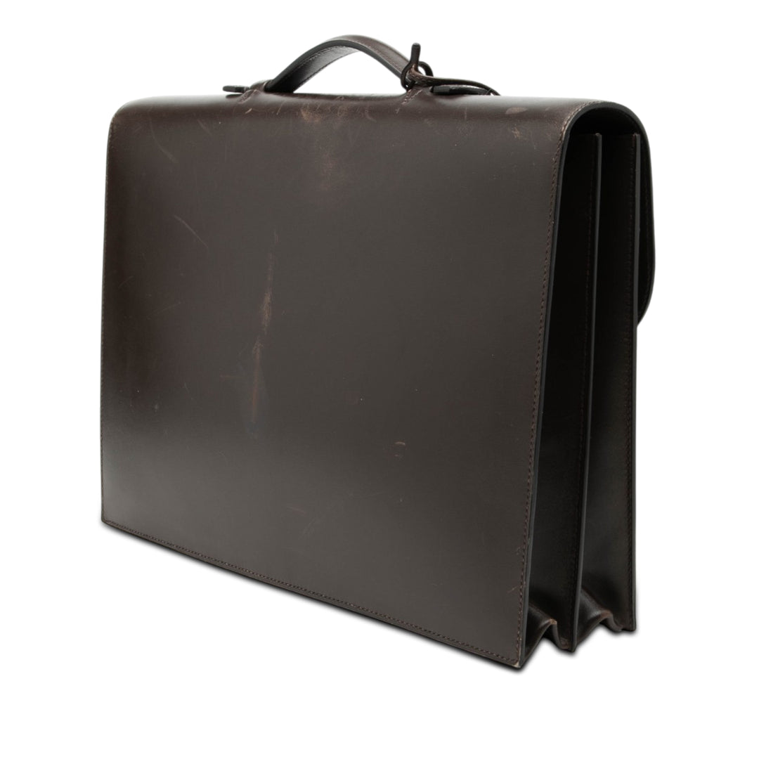 Hermès Box Veau Sac A Depeches 38
