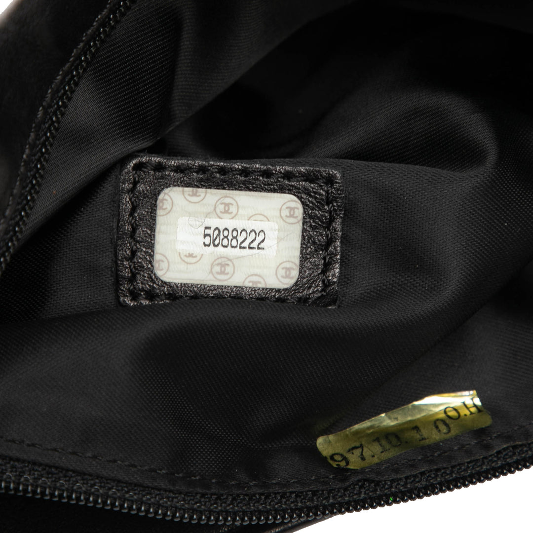 Chanel CC Cuir d’agneau Pompon à rabat Messenger Sac