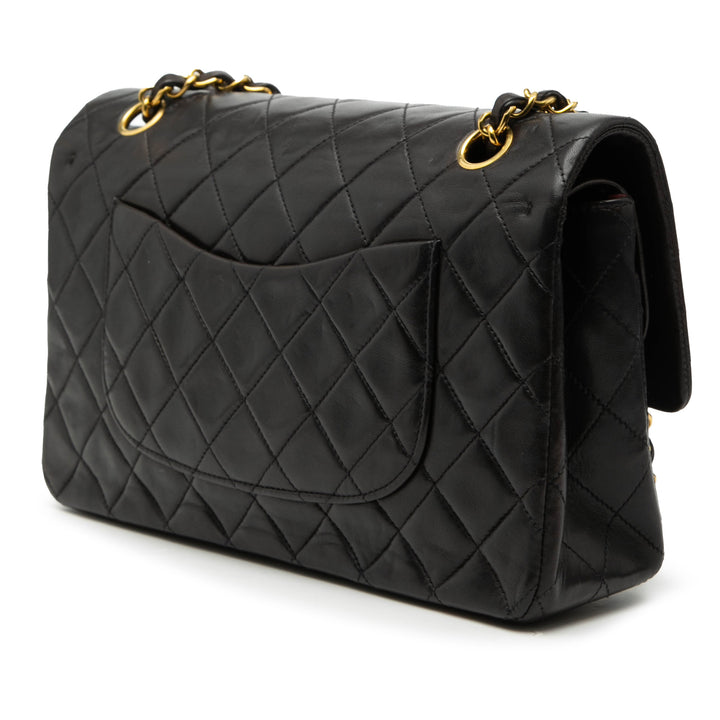 Chanel Medium Classic Cuir d’agneau Double rabat