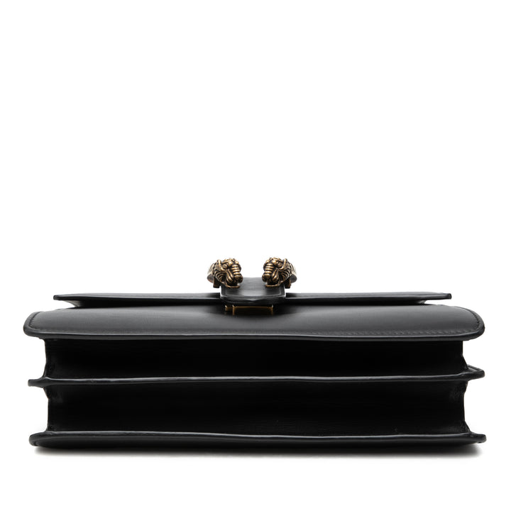 Gucci Bamboo Dionysus Web Sac Moyen Cuir de veau Noir