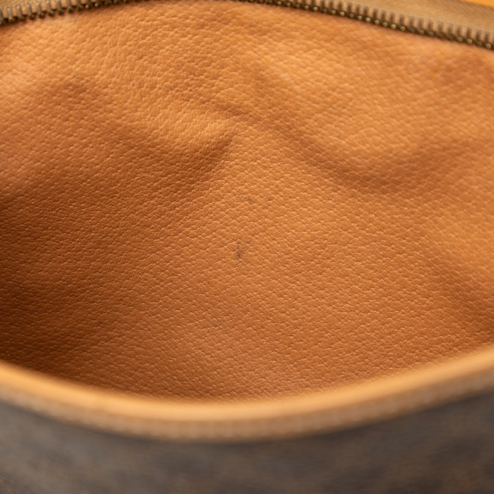 Celine Pochette Macadam Toile enduite Marron – vue 6 – GABY PARIS