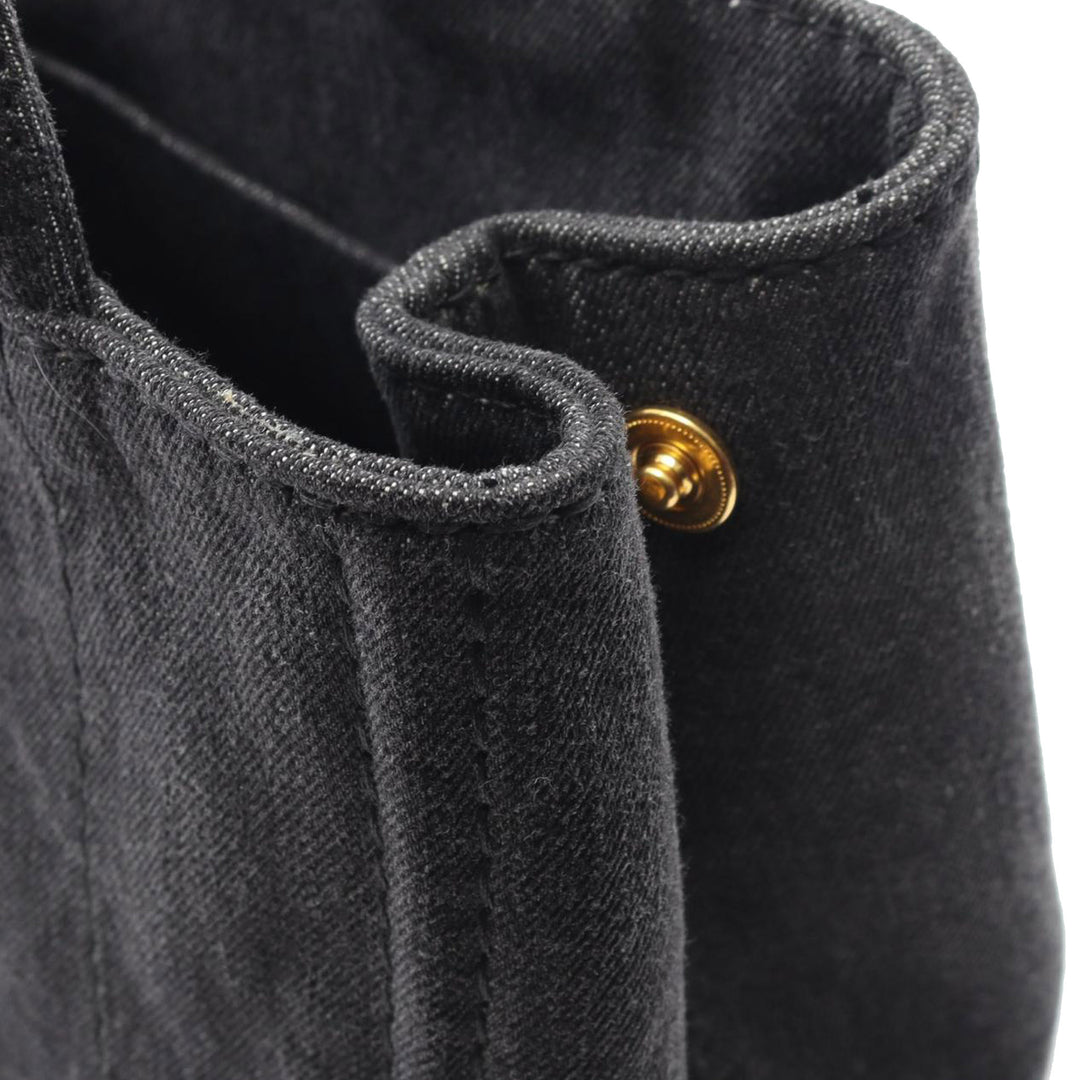 Prada Small Toile Canapa Logo Cabas