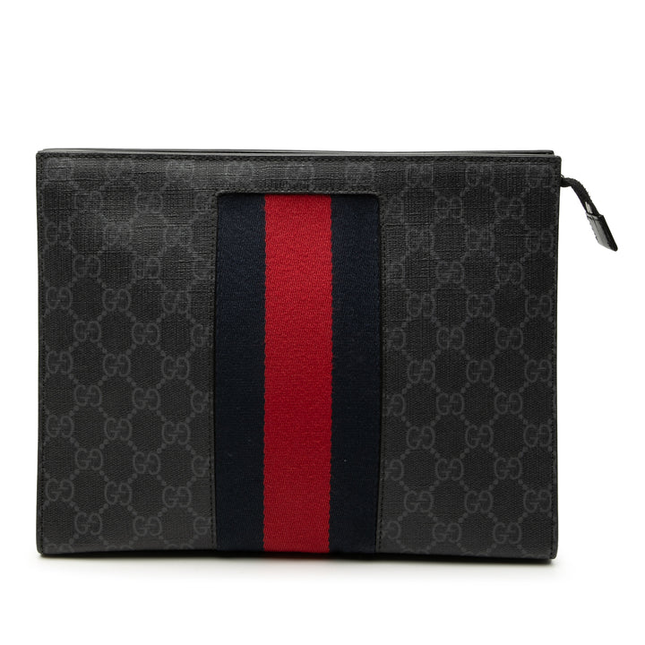 Gucci GG Supreme Web Pochette