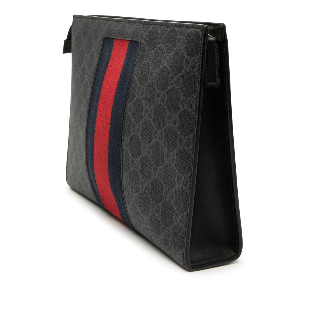Gucci GG Supreme Web Pochette