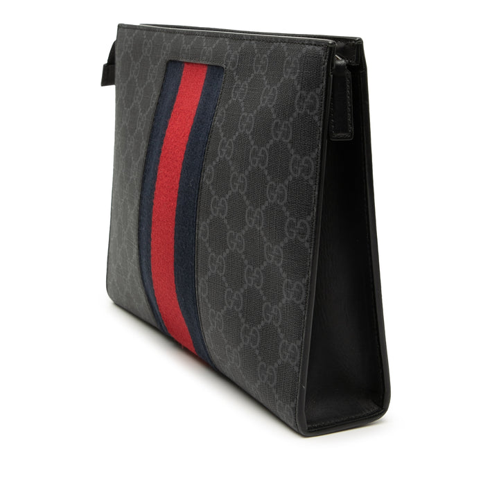 Gucci GG Supreme Web Pochette