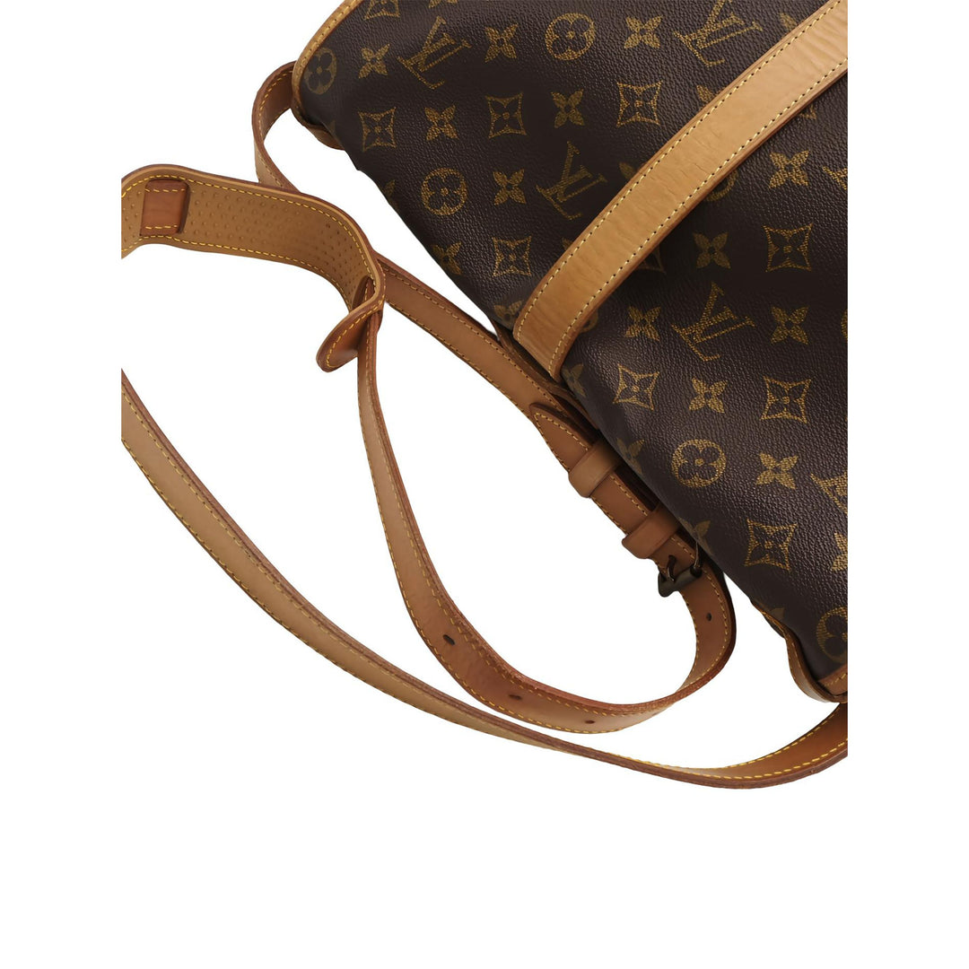 Louis Vuitton Saumur 35 Monogram Marron – vue 13 – GABY PARIS