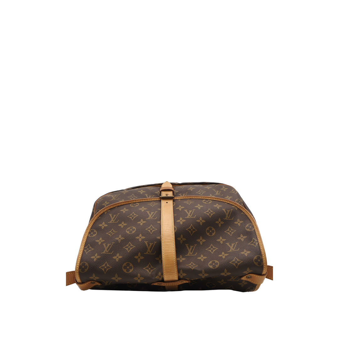 Louis Vuitton Saumur 35 Monogram Marron – vue 15 – GABY PARIS
