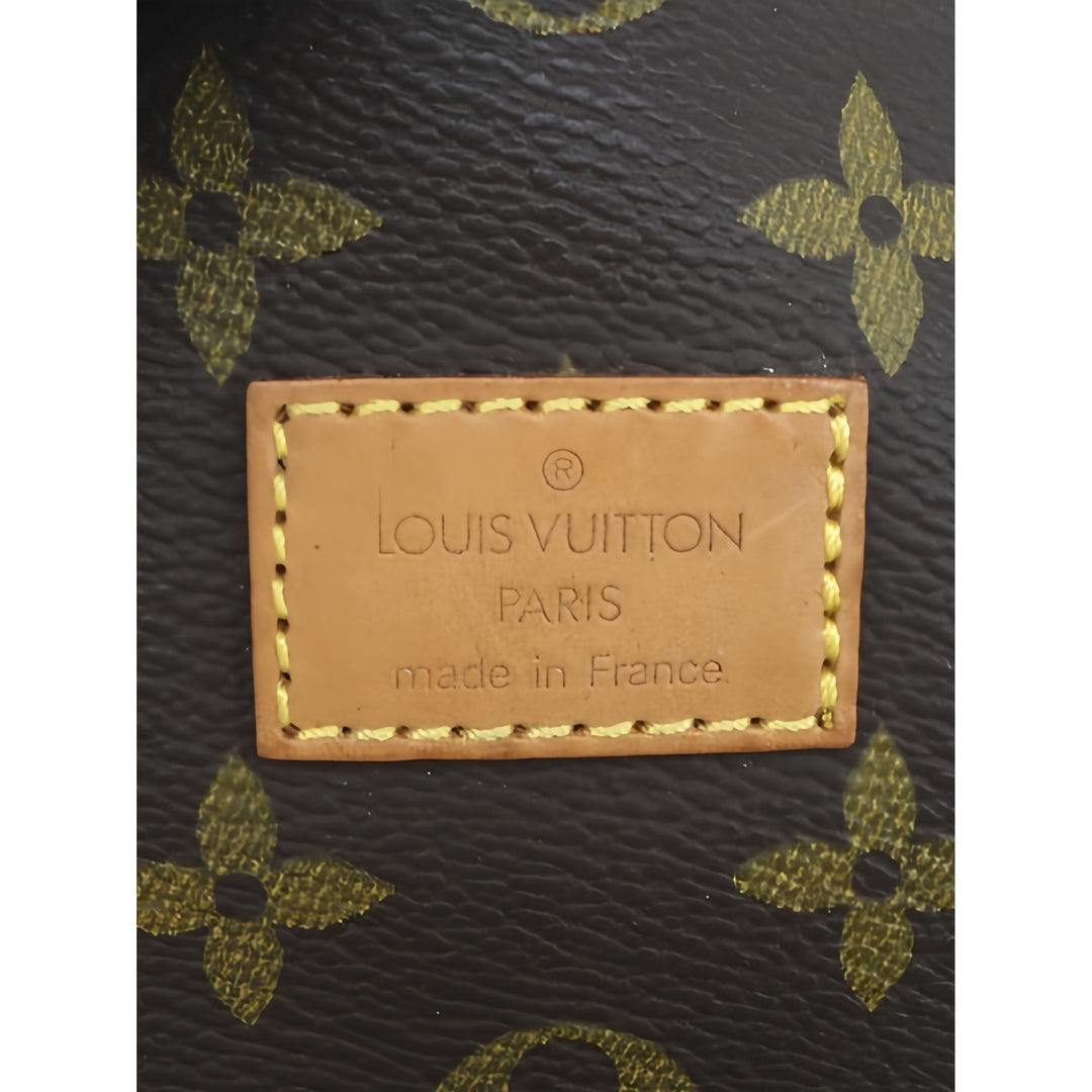 Louis Vuitton Saumur 35 Monogram Marron – vue 3 – GABY PARIS