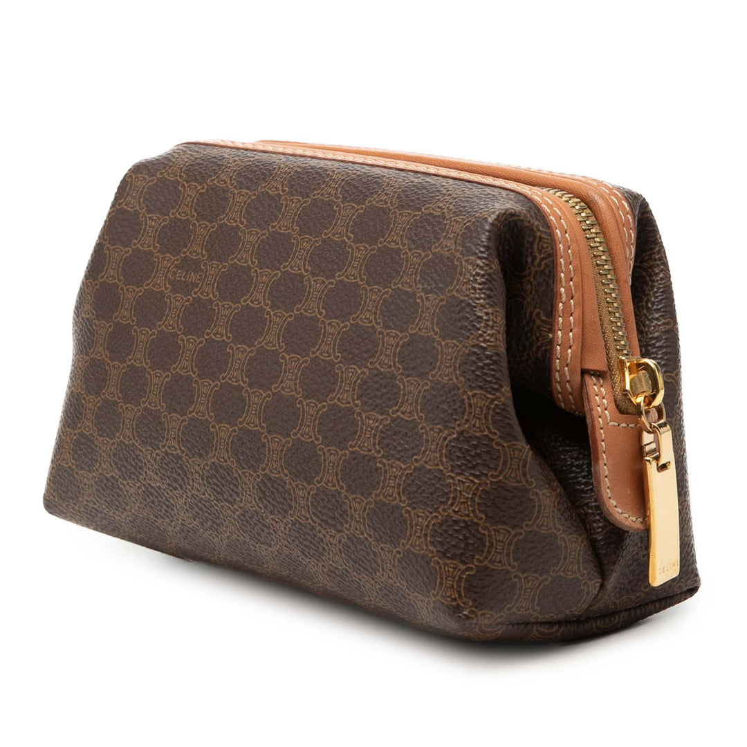 Celine Macadam Coated Toile Pochette
