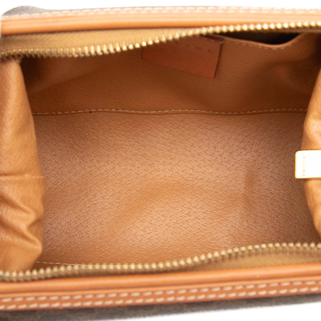 Celine Macadam Coated Toile Pochette
