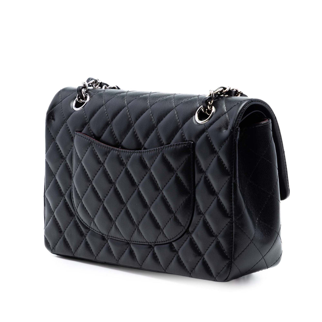 Chanel Medium Classic Cuir d’agneau Double rabat