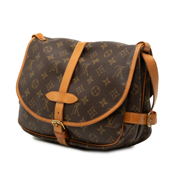 Saumur 30 Monogram Marron