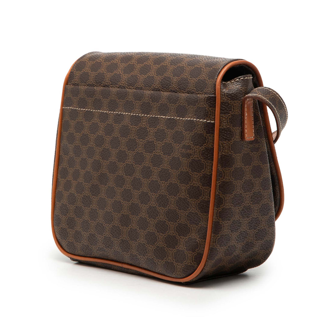 Macadam Sac Toile enduite Marron