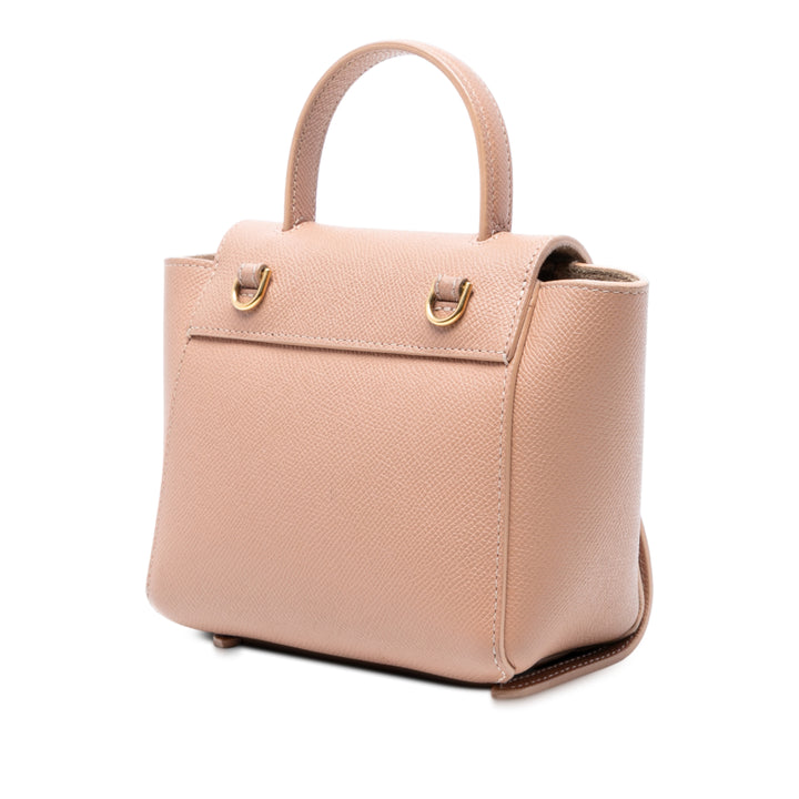 Celine Pico Cuir de veau grainé Sac ceinture