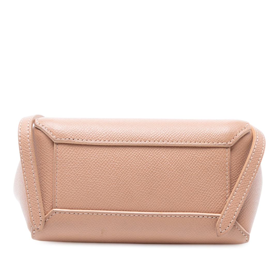Celine Pico Cuir de veau grainé Sac ceinture