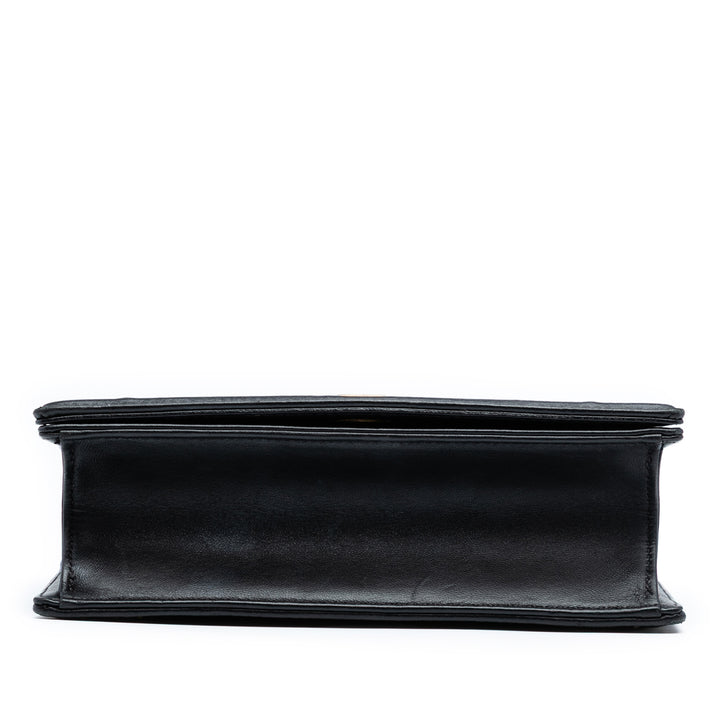 Dior Small Cuir d’agneau Studded Diorama Flap Noir – GABY PARIS Authentique