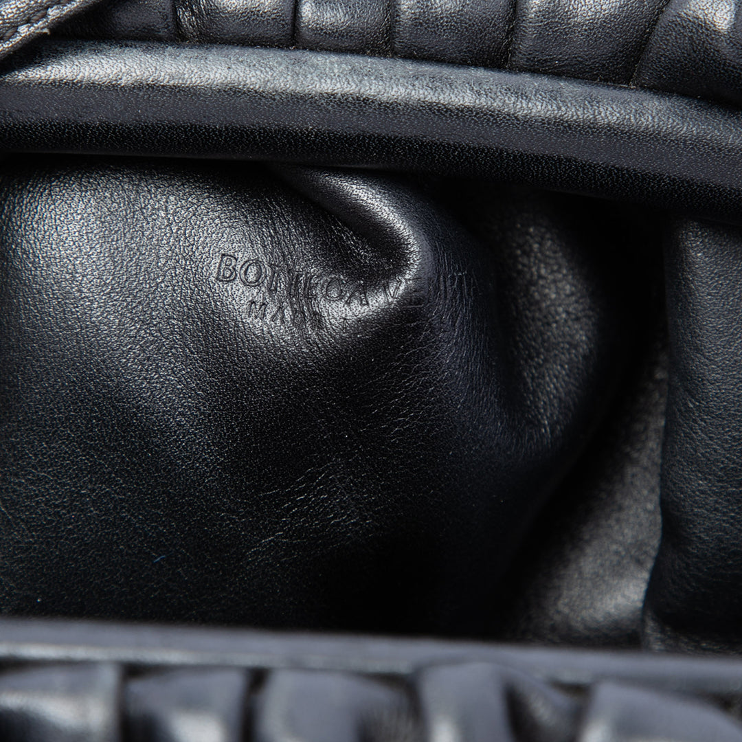 Bottega Veneta Pochette The Mini Cuir d'agneau Noir – vue 5 – GABY PARIS