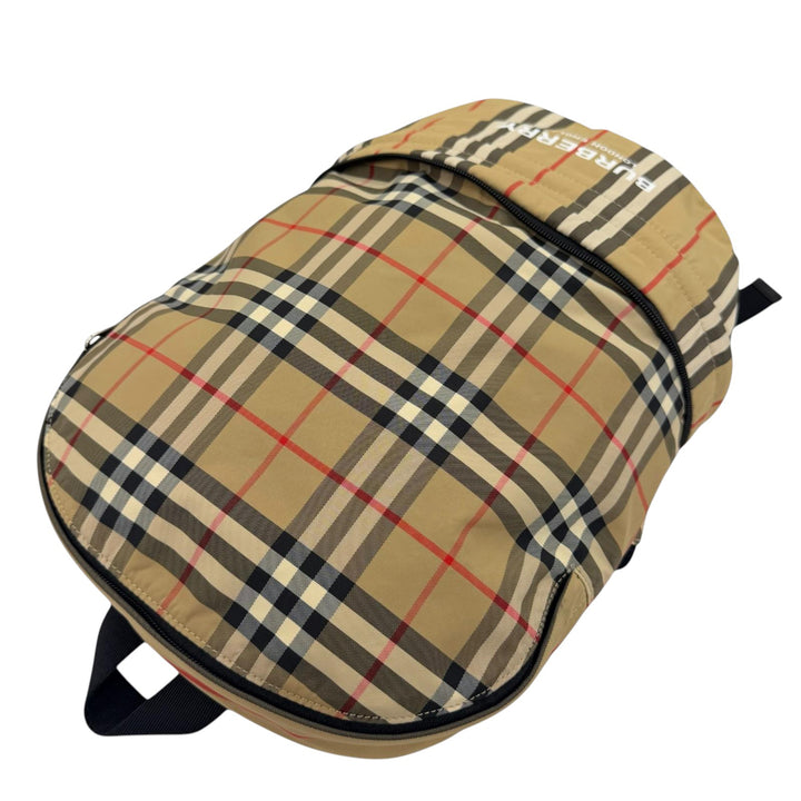 House Check Sac à dos Beige