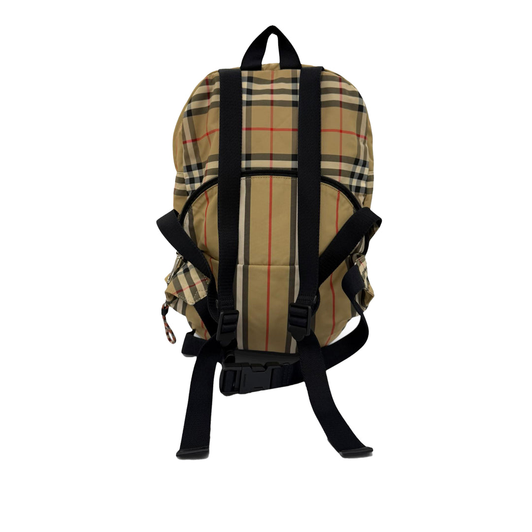 House Check Sac à dos Beige