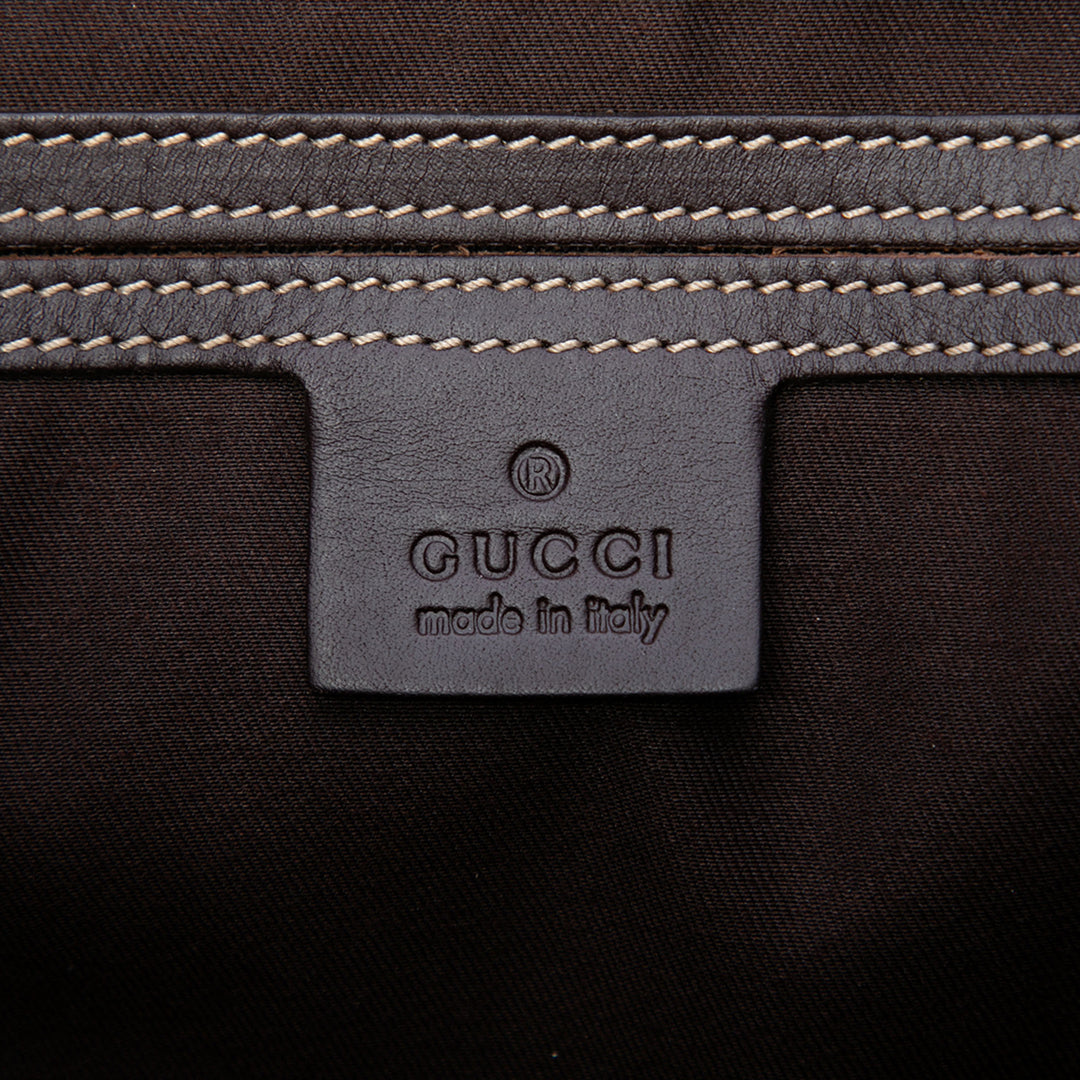 Gucci Sac bandoulière Messenger GG Supreme Beige – vue 5 – GABY PARIS