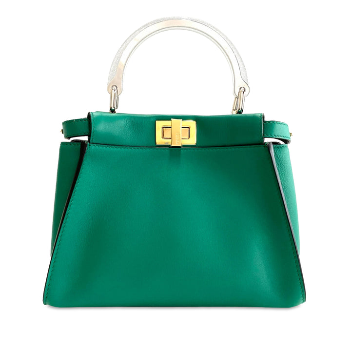 Fendi Mini Peekaboo Iconic Green - GABY PARIS