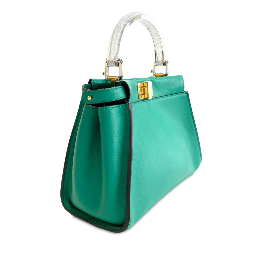 Fendi Mini Peekaboo Iconic Green - GABY PARIS