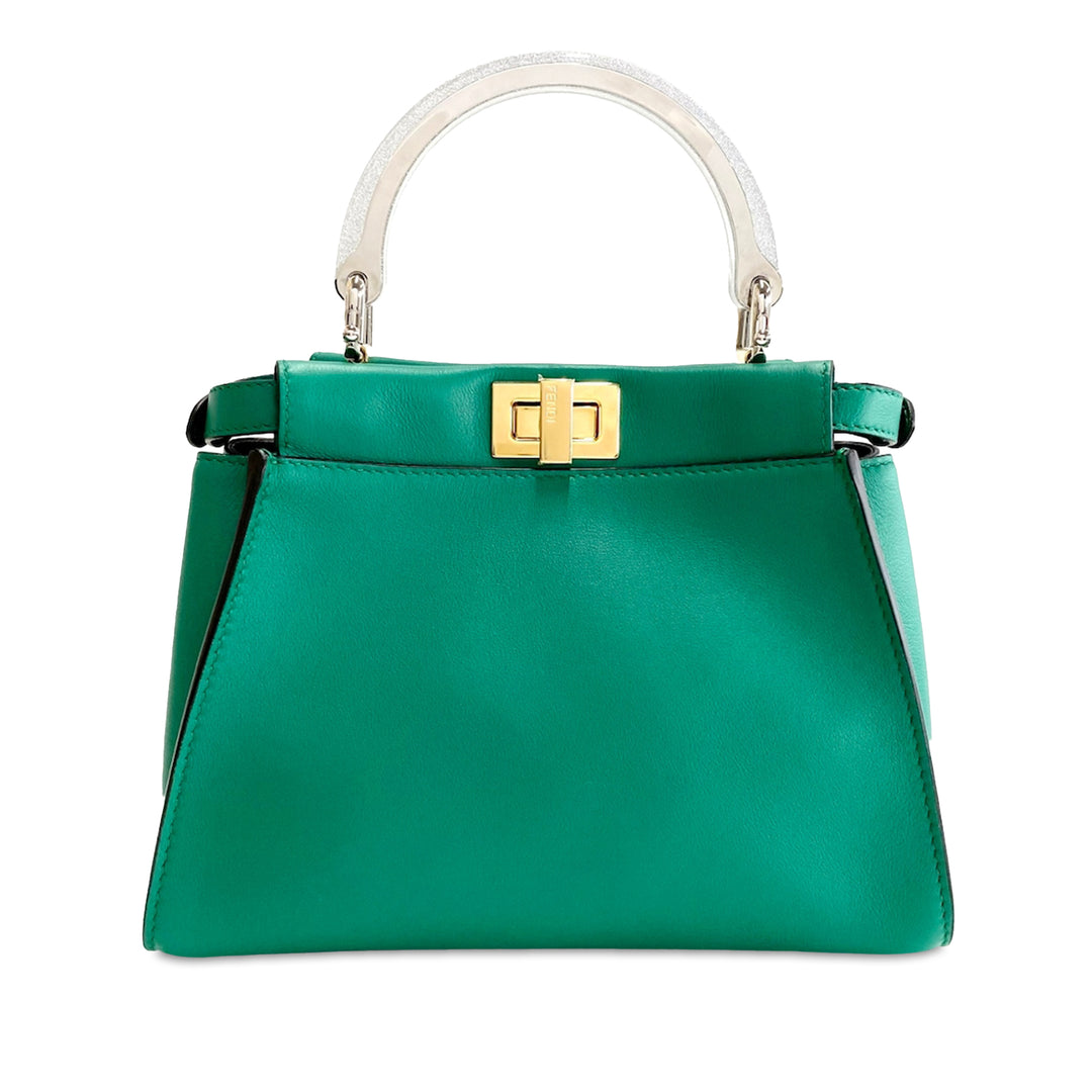 Fendi Mini Peekaboo Iconic Green - GABY PARIS