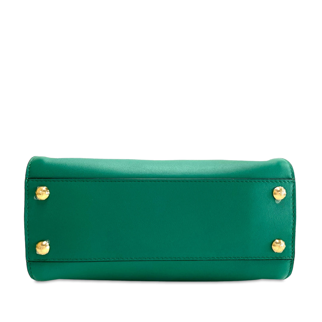 Fendi Mini Peekaboo Iconic Green - GABY PARIS