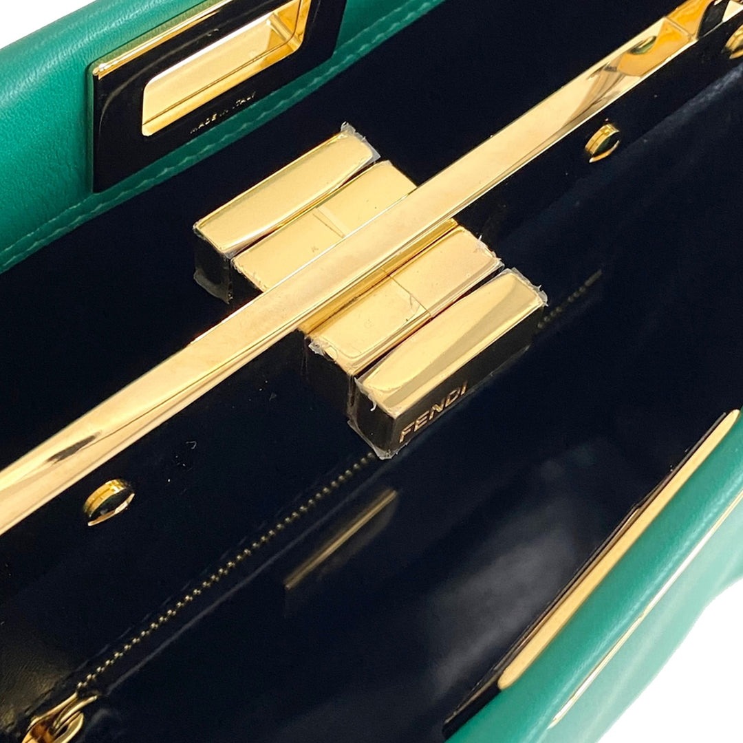 Fendi Mini Peekaboo Iconic Green - GABY PARIS