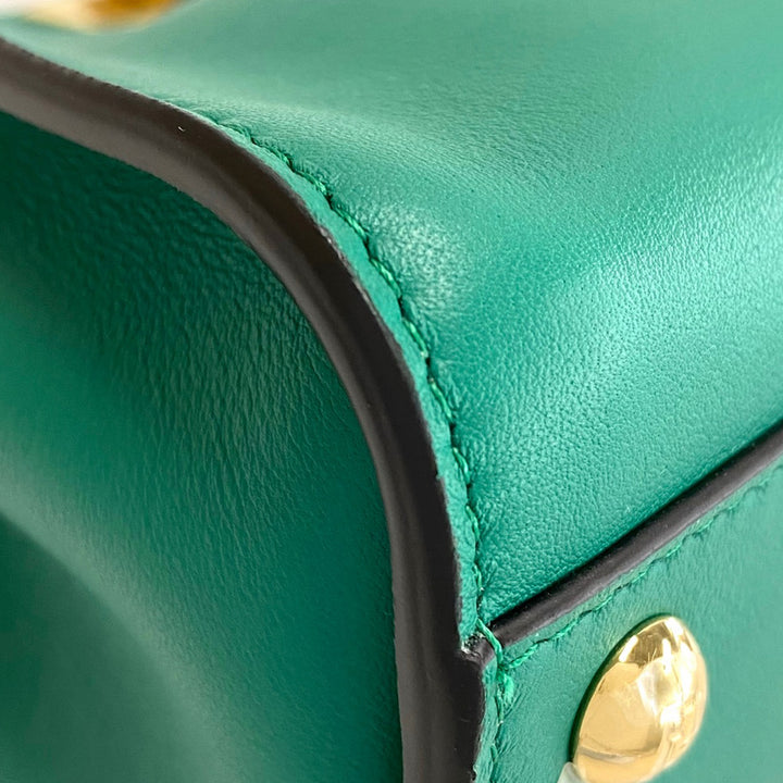 Fendi Mini Peekaboo Iconic Green - GABY PARIS