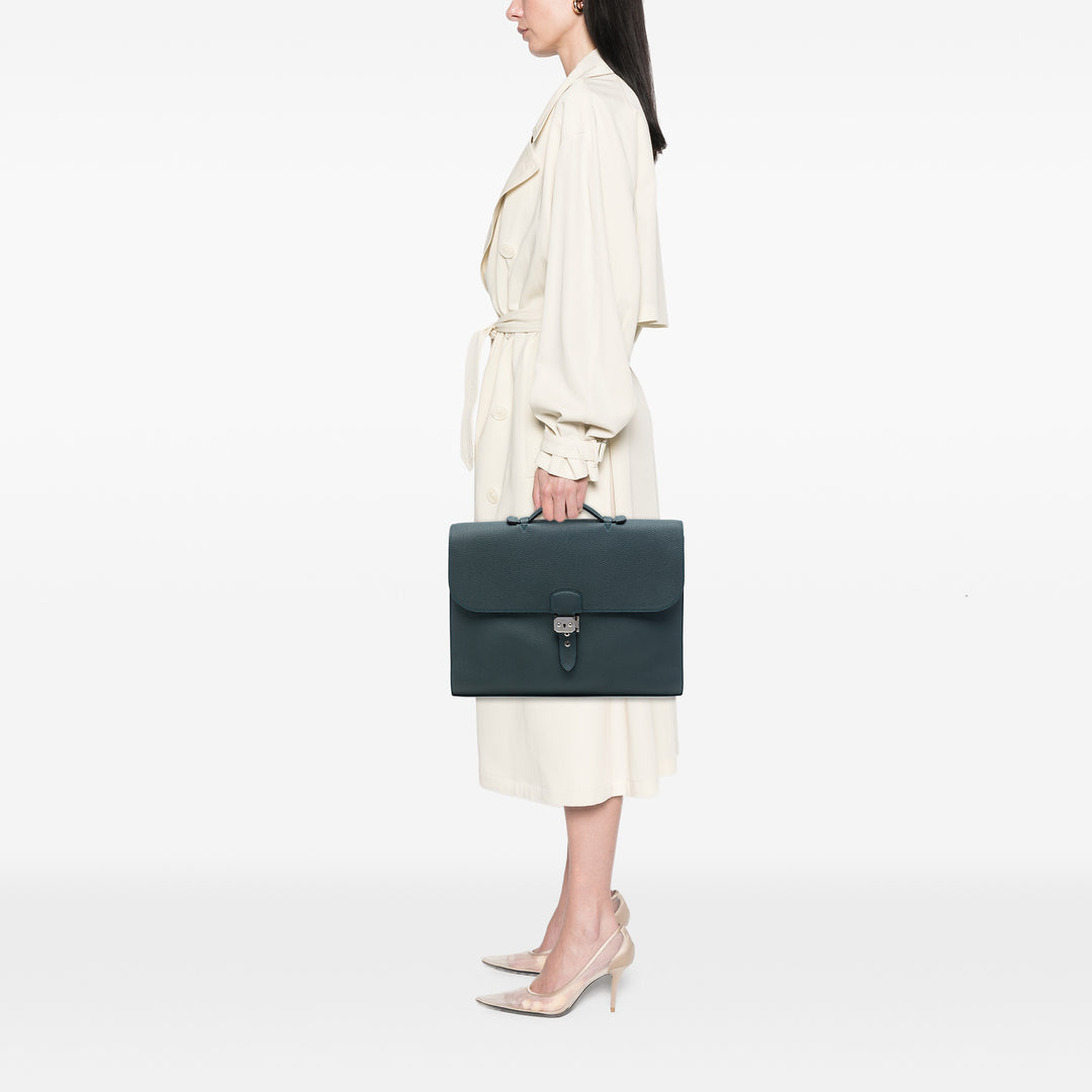 Hermès Porte-documents Verso a Depeches 38 Togo Bleu – vue 6 – GABY PARIS
