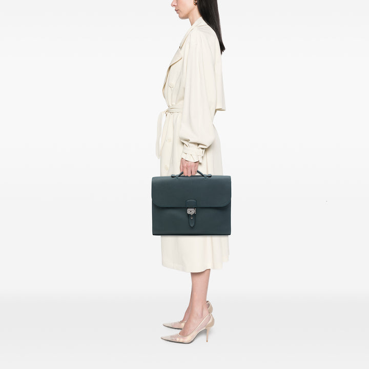 Hermès Porte-documents Verso a Depeches 38 Togo Bleu – vue 6 – GABY PARIS