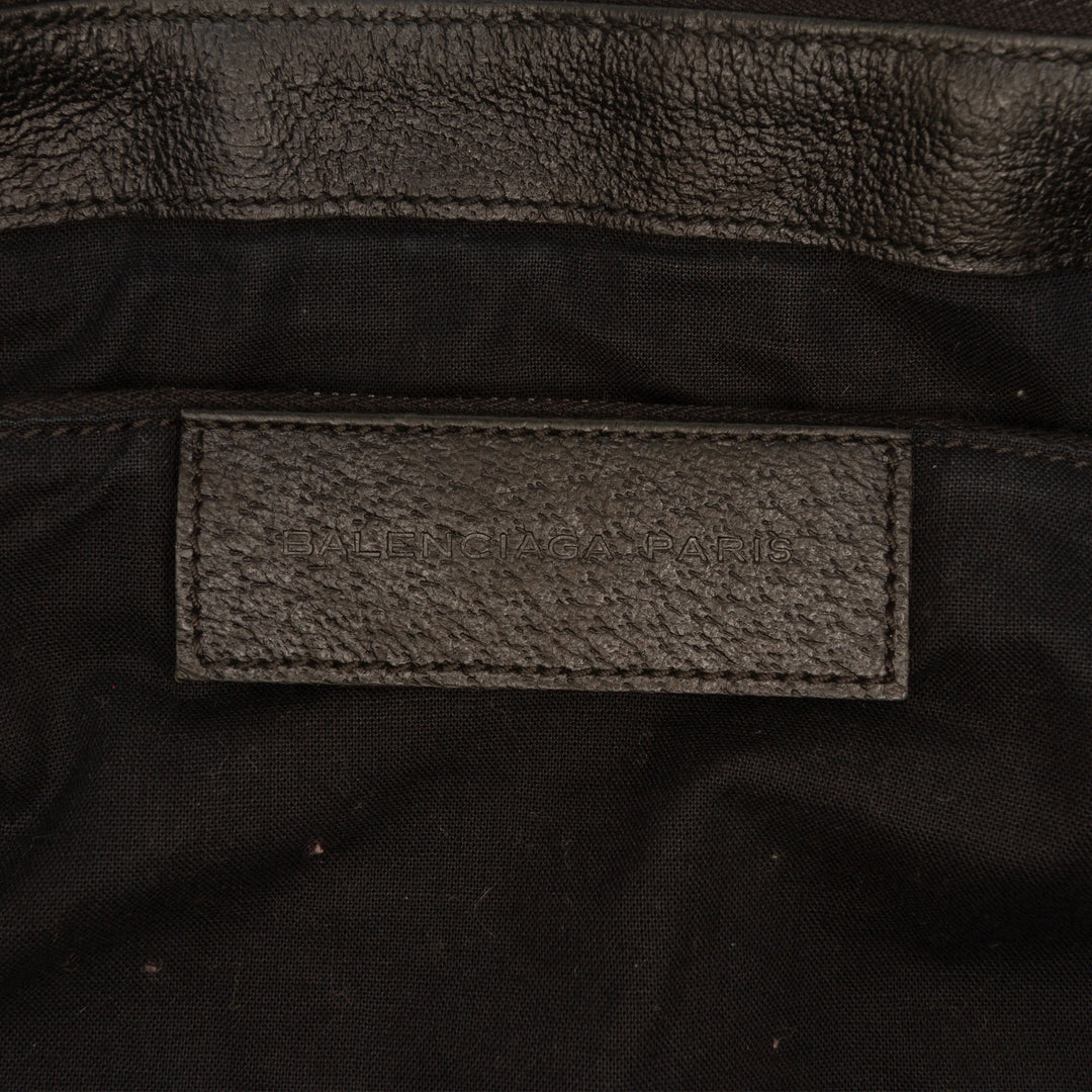 Balenciaga Toile Cuir d’agneau Motocross Classic Work Sac