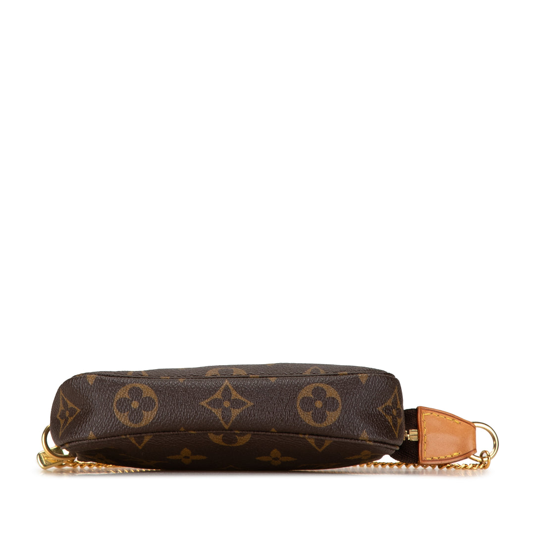 Monogram Mini Pochette Accessoires Brown - Gaby Paris